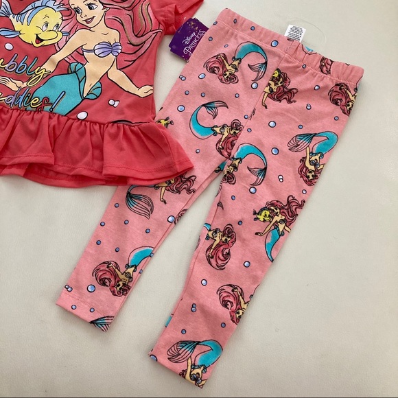 Disney Ariel cute leggings set 2145 - Picture 3 of 6